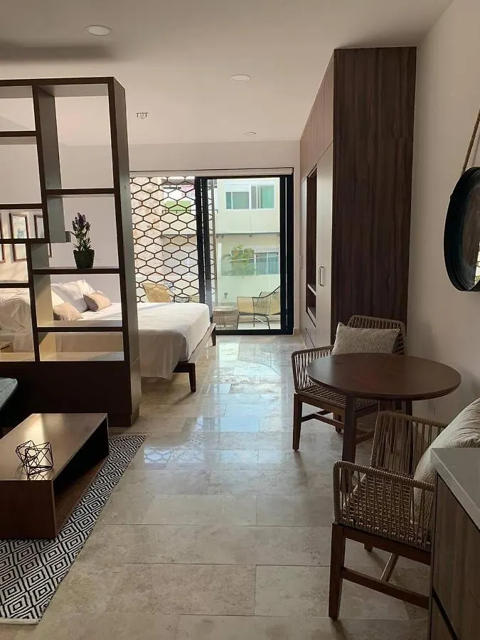Luxurious Charming Studioterrace With Poolgym Playa del Carmen 0*,